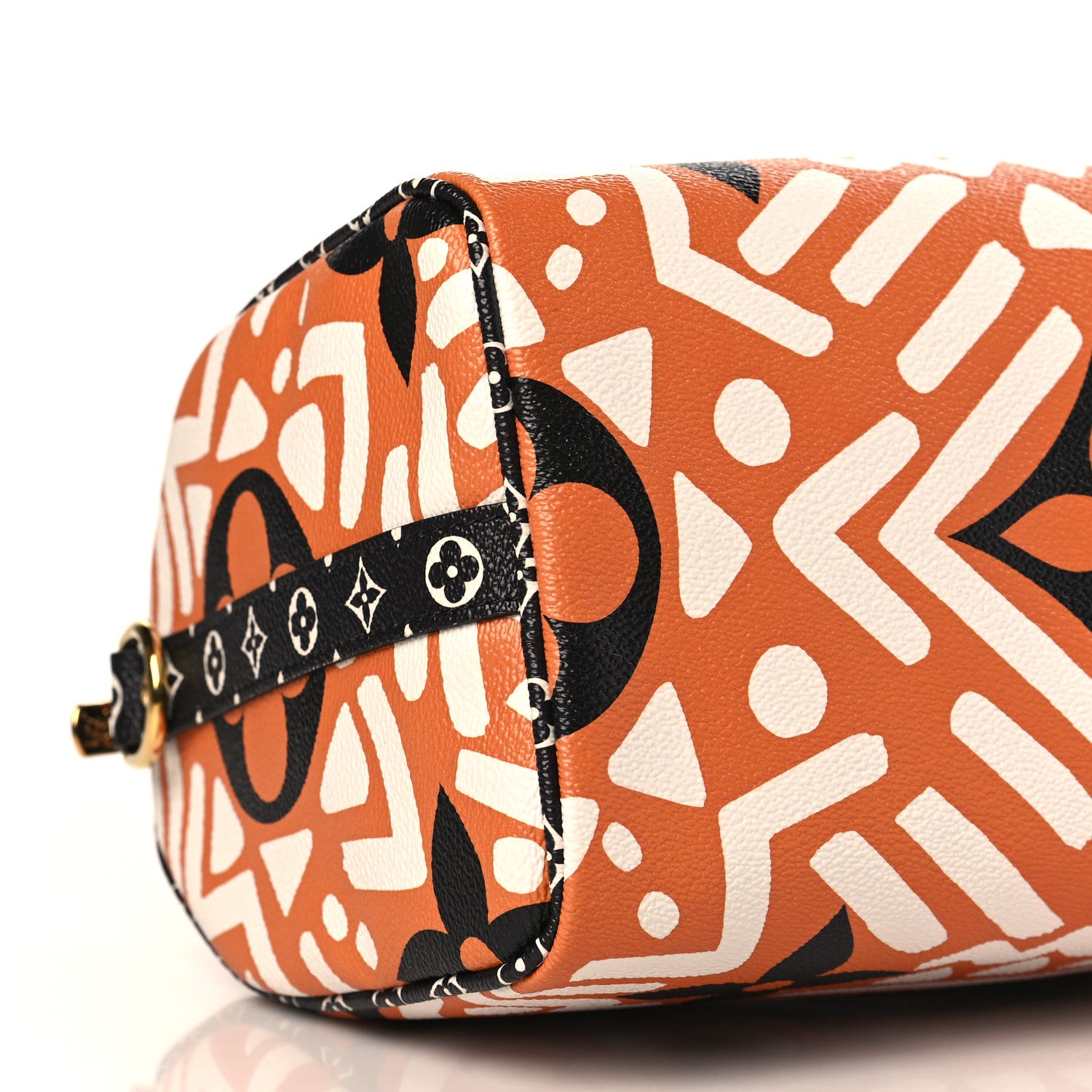 Louis Vuitton Monogram Giant Crafty Speedy Bandouliere 25 Creme Caramel 7 of 8