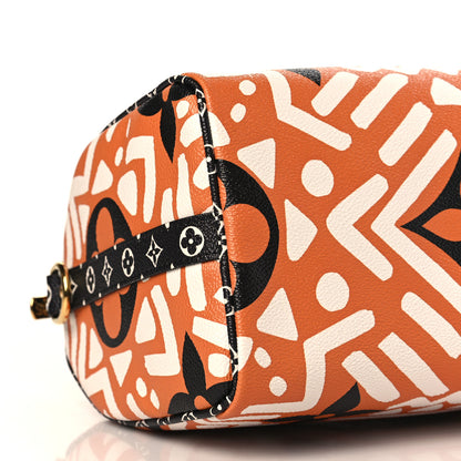 Louis Vuitton Monogram Giant Crafty Speedy Bandouliere 25 Creme Caramel 7 of 8