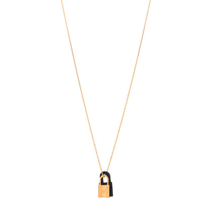 Hermes Swift O'Kelly Pendant Necklace Deep Blue 1 of 7