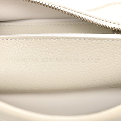 Balenciaga Grained Calfskin Neo Classic Silver Hardware Mini City White 7 of 14