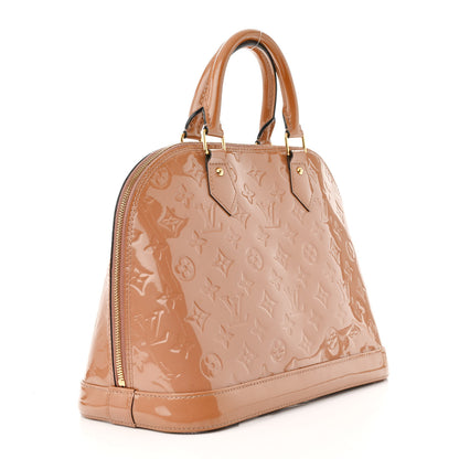 Louis Vuitton Vernis Alma PM Rose Velours 3 of 19