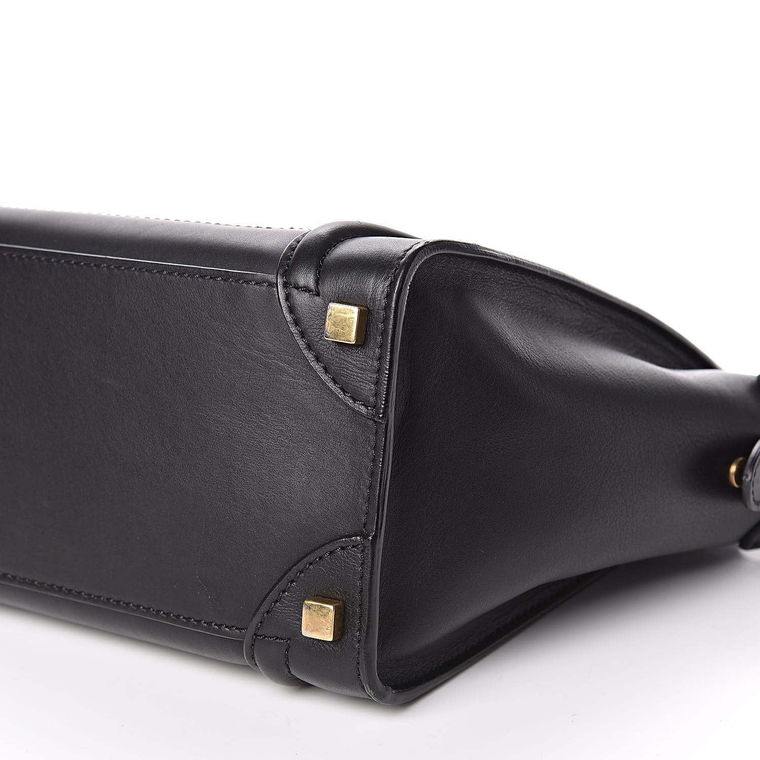 Celine Smooth Calfskin Micro Luggage Black 6 of 12