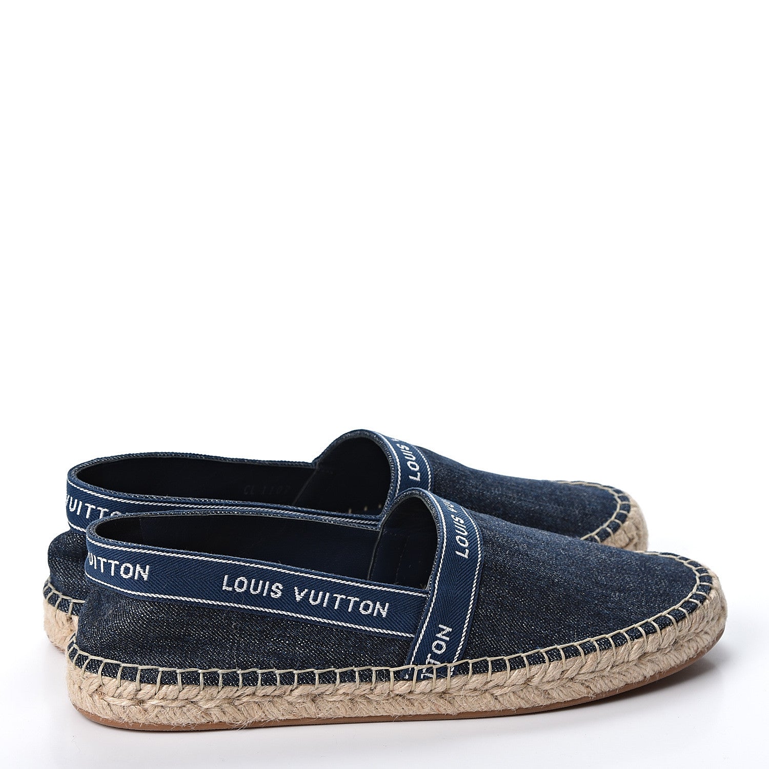 Louis Vuitton Denim Croisiere Espadrille 38 Marine 4 of 9