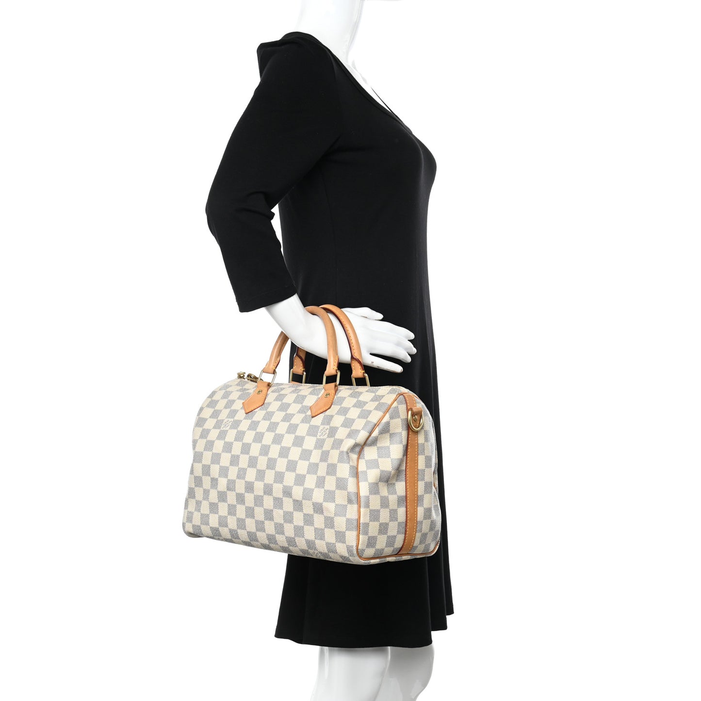 Damier Azur Speedy Bandouliere 30