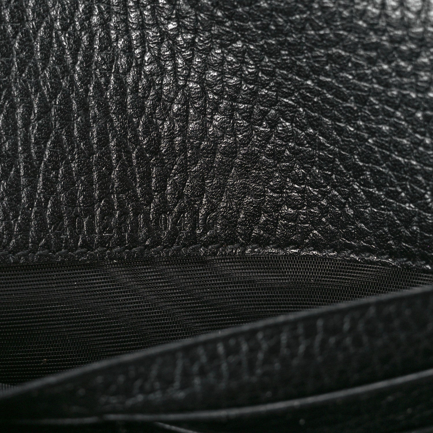 Gucci Calfskin Mini Dionysus Chain Wallet Black 6 of 12