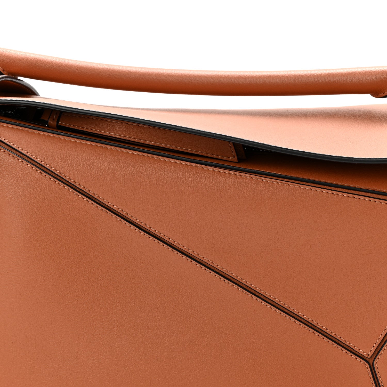 Loewe Calfskin Medium Puzzle Bag Tan 8 of 10