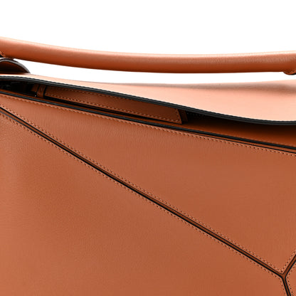 Loewe Calfskin Medium Puzzle Bag Tan 8 of 10