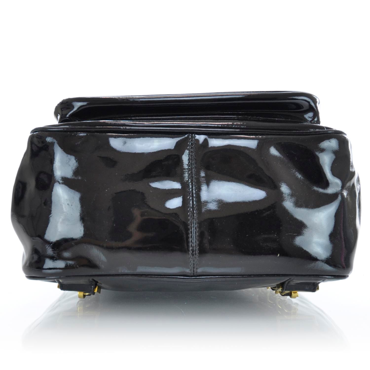 Chanel Patent Backpack Black 6 of 14