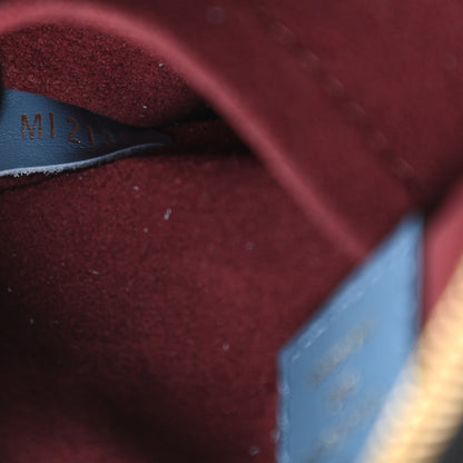 Louis Vuitton Monogram Beaubourg Hobo Mini Bordeaux Red Peach Safran Blue Jean Blue 9 of 10