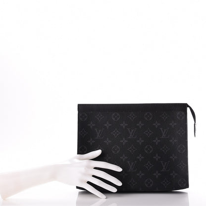 Louis Vuitton Monogram Eclipse Pochette Voyage MM 2 of 7