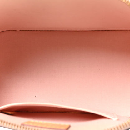 Louis Vuitton Vernis Alma BB Rose Velours 5 of 10
