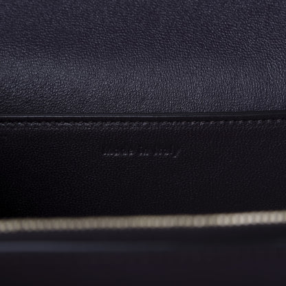 Celine Shiny Smooth Calfskin Medium Frame Shoulder Bag Velvet Desert 9 of 9