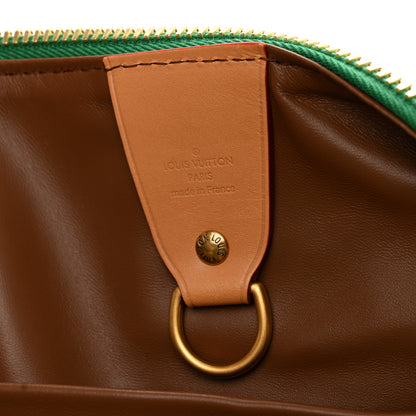 Louis Vuitton Calfskin Monogram Speedy P9 Bandouliere 40 Green 8 of 12