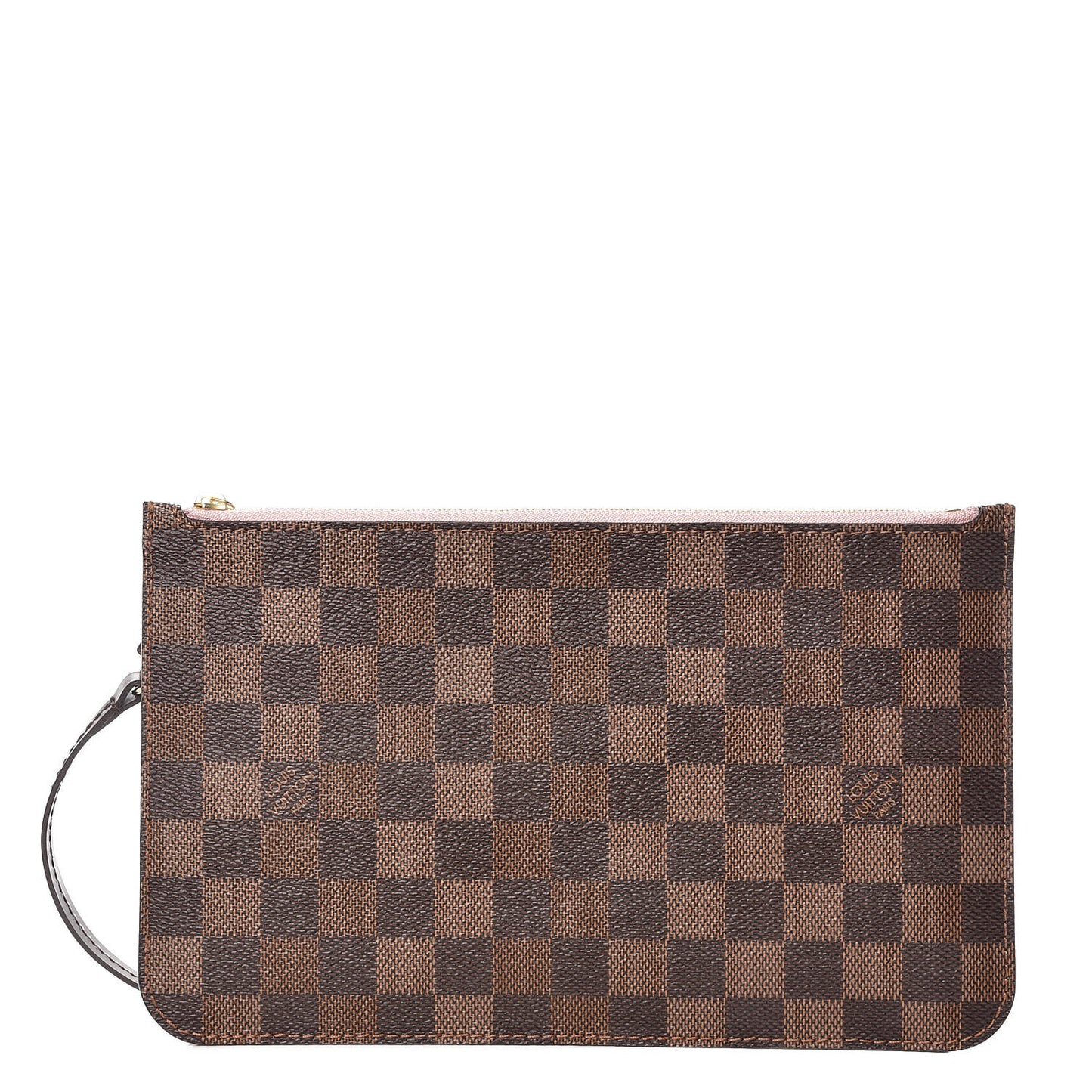 Damier Ebene Neverfull MM GM Pochette Rose Ballerine