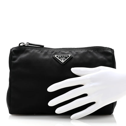 Prada Nylon Tessuto Cosmetic Pouch Black 2 of 9