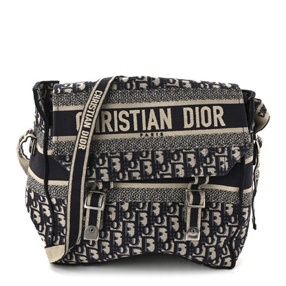 Christian Dior Oblique Medium Diorcamp Messenger Blue 1 of 9