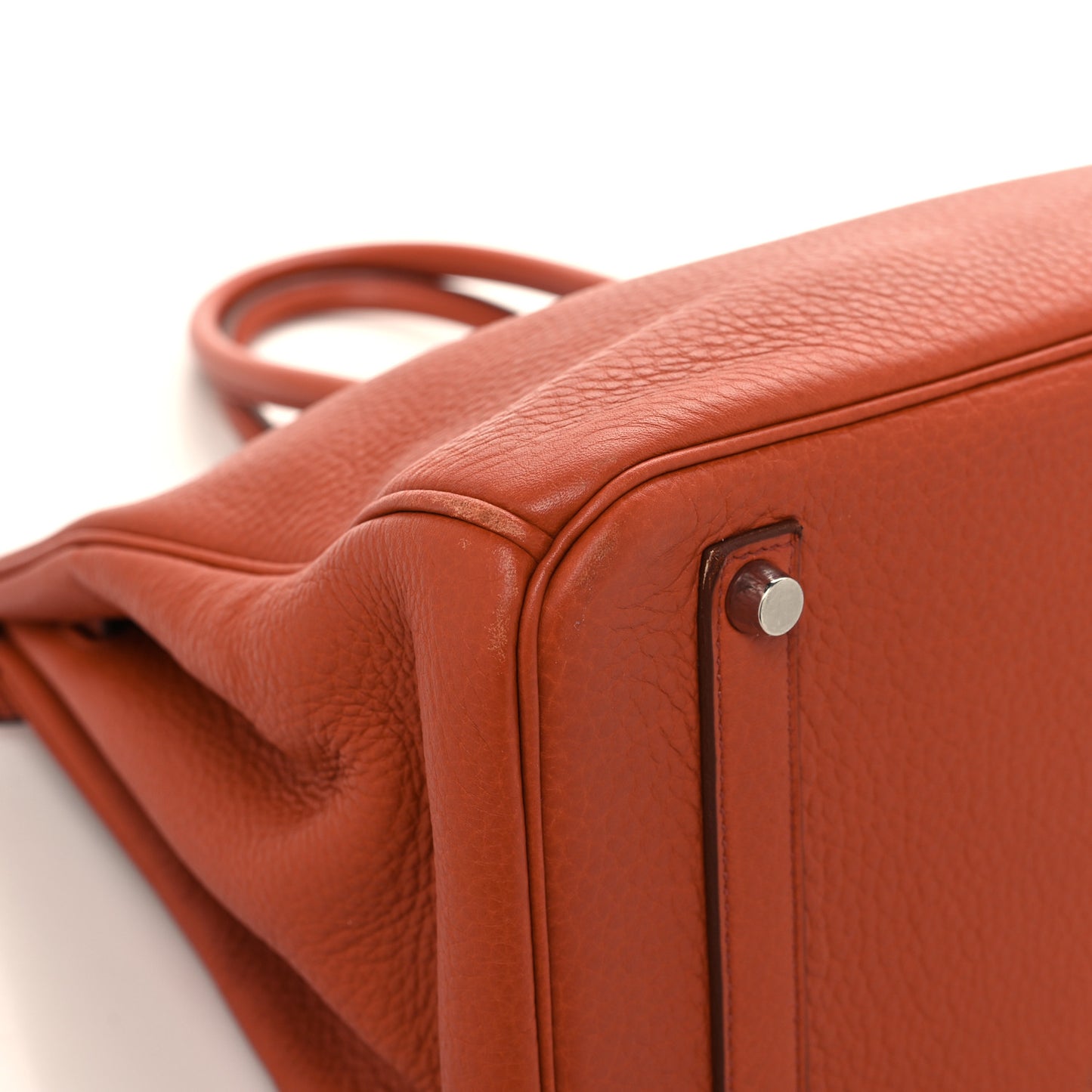 Taurillon Clemence Birkin 35 Brique