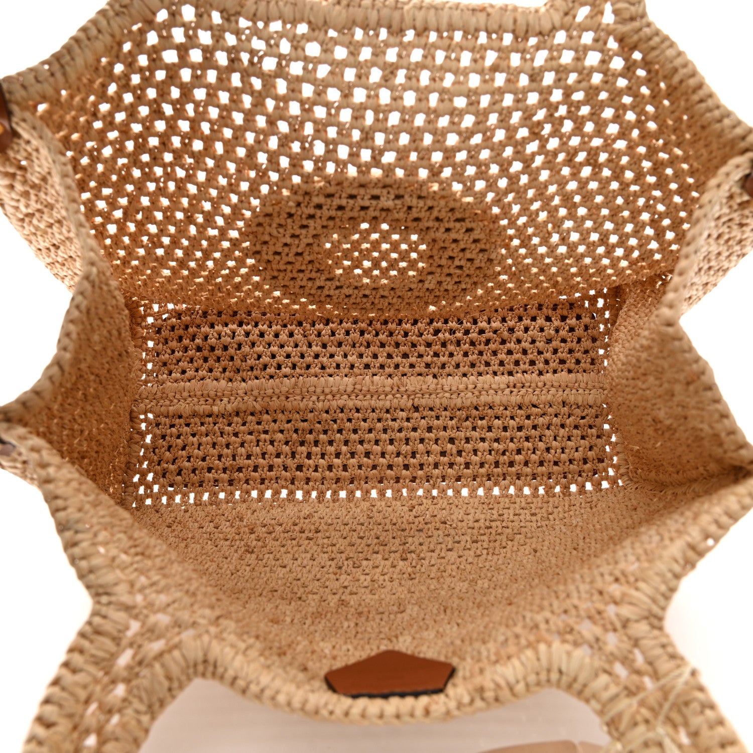 Louis Vuitton Raffia Calfskin By The Pool OnTheGo MM Natural 5 of 9
