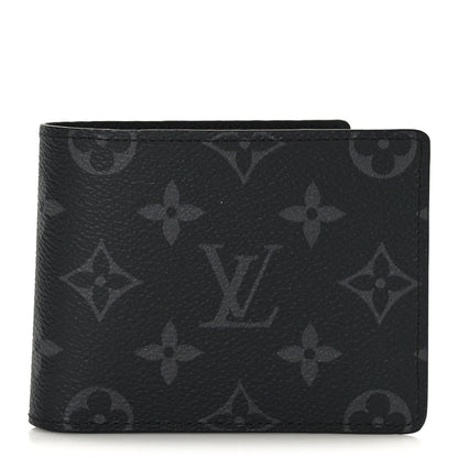 Louis Vuitton Monogram Eclipse Slender Wallet 1 of 6