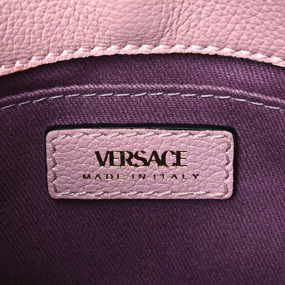 Versace Calfskin La Medusa Small Hobo Crossbody Pink 6 of 8