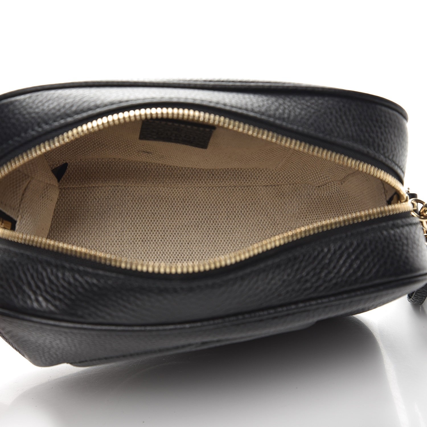 Gucci Pebbled Calfskin Small Soho Disco Bag Black 5 of 8
