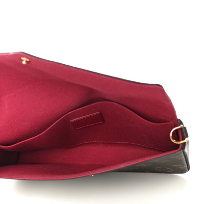 Louis Vuitton Monogram Pochette Felicie Chain Wallet Fuchsia 6 of 11
