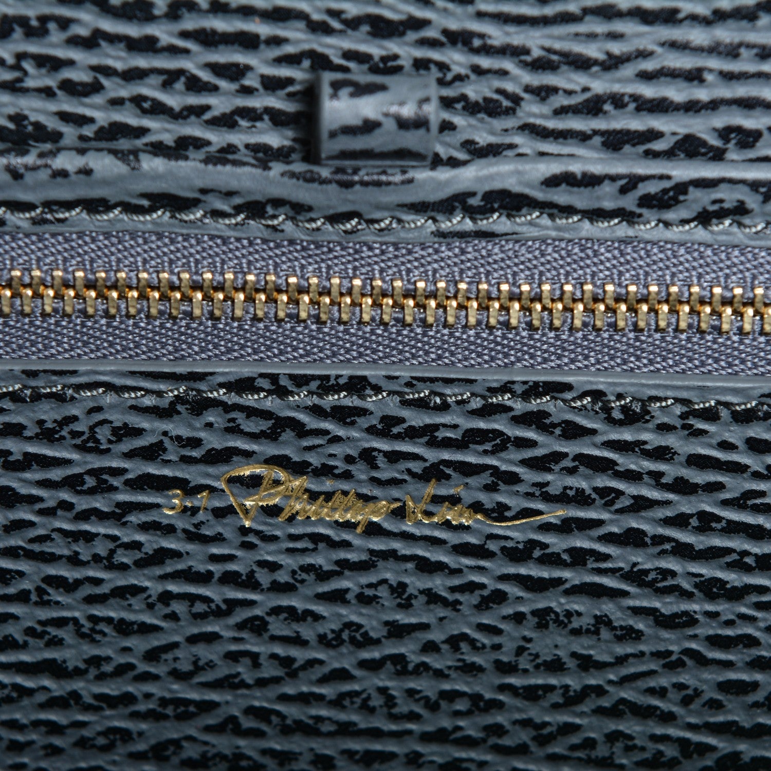 3.1 Phillip Lim 3.1 Textured Calfskin Medium Pashli Satchel Ash Charcoal 6 of 7