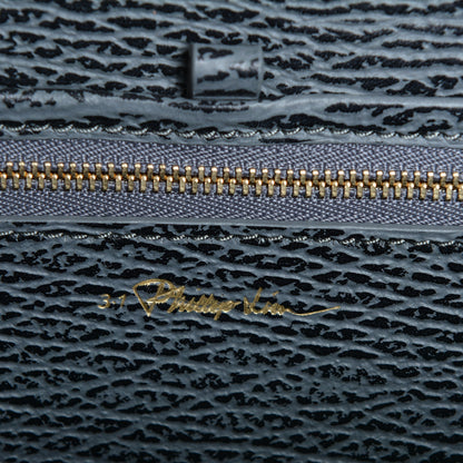 3.1 Phillip Lim 3.1 Textured Calfskin Medium Pashli Satchel Ash Charcoal 6 of 7