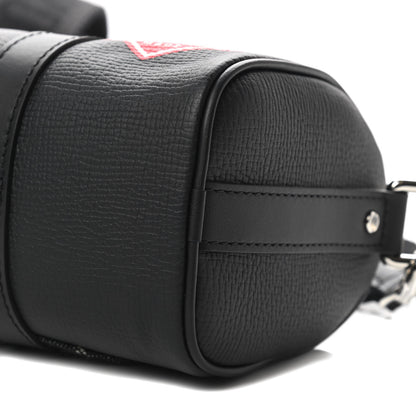 Louis Vuitton X NIGO Taurillon Monogram Denim Drip Keepall XS Black 8 of 8