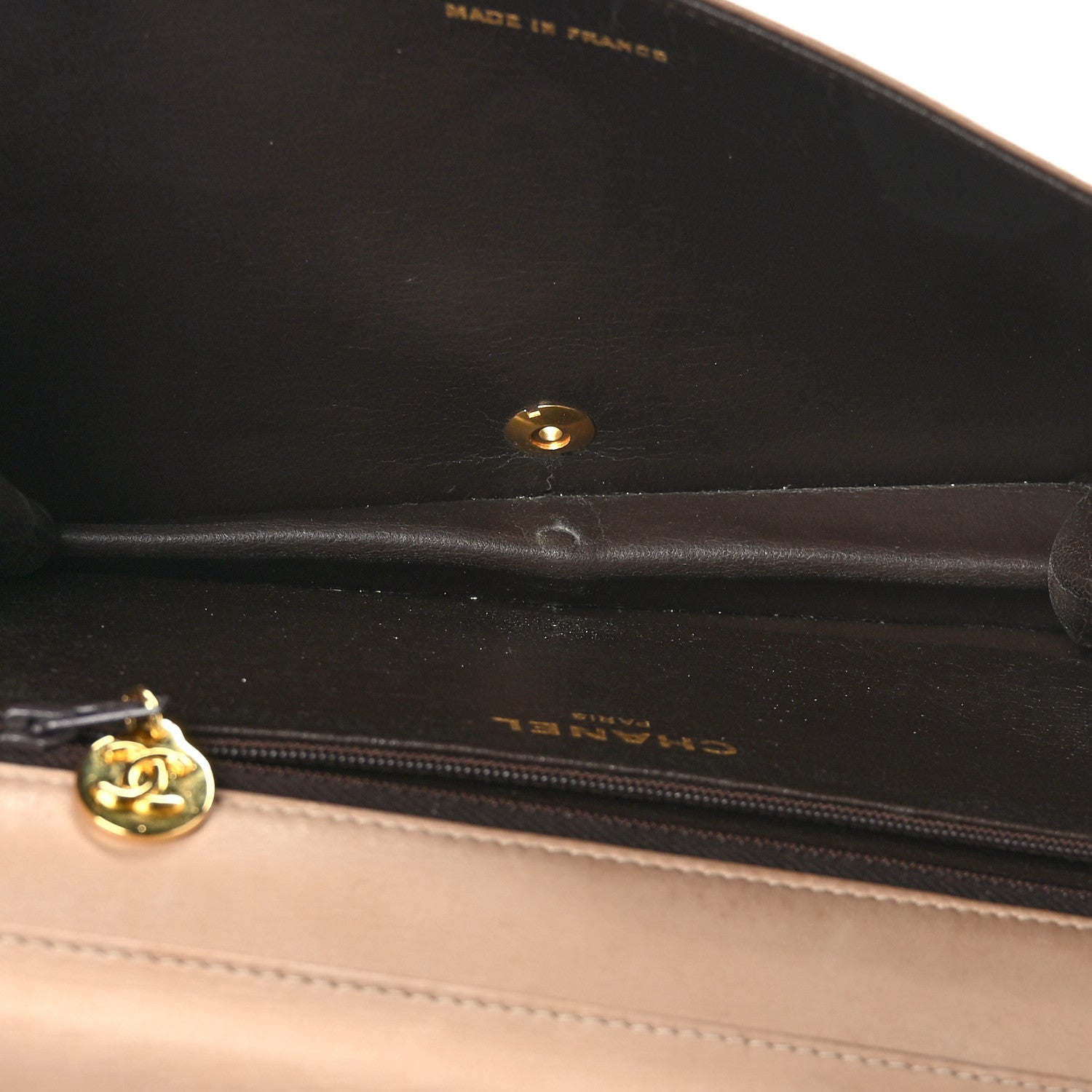 Chanel Lambskin Quilted Small Single Flap Beige 4 of 8