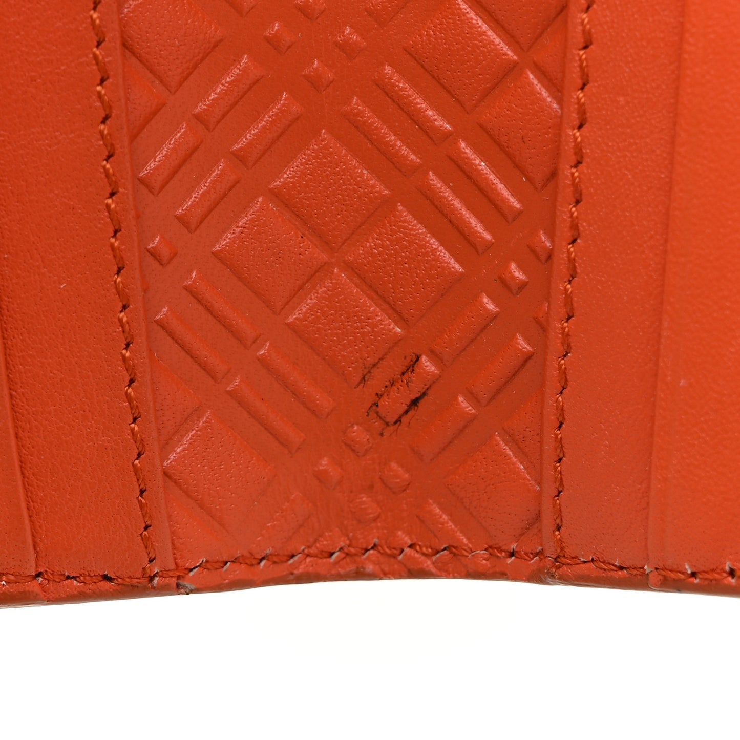 Patent Constantine Continental Wallet Viola Orange