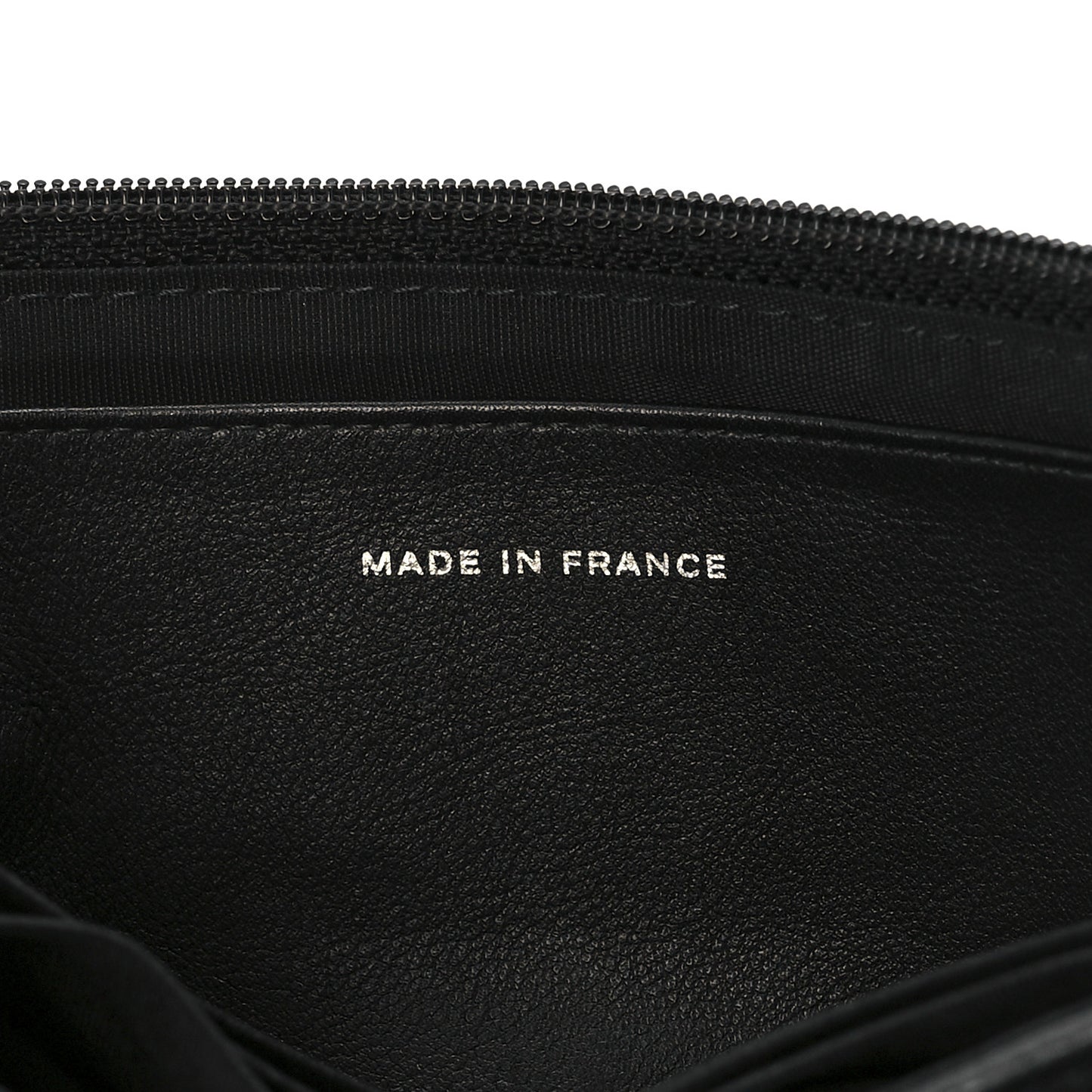 Caviar Half Moon Wallet On Chain WOC Black