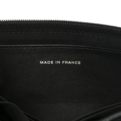 Chanel Caviar Half Moon Wallet On Chain WOC Black 7 of 12