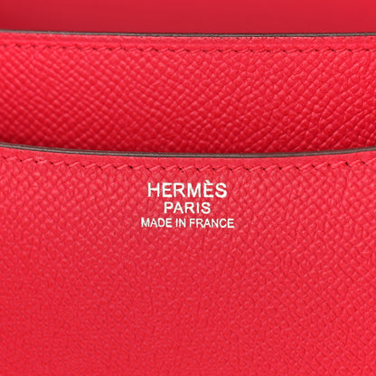 Hermes Epsom Constance 24 Rose Extreme 6 of 8