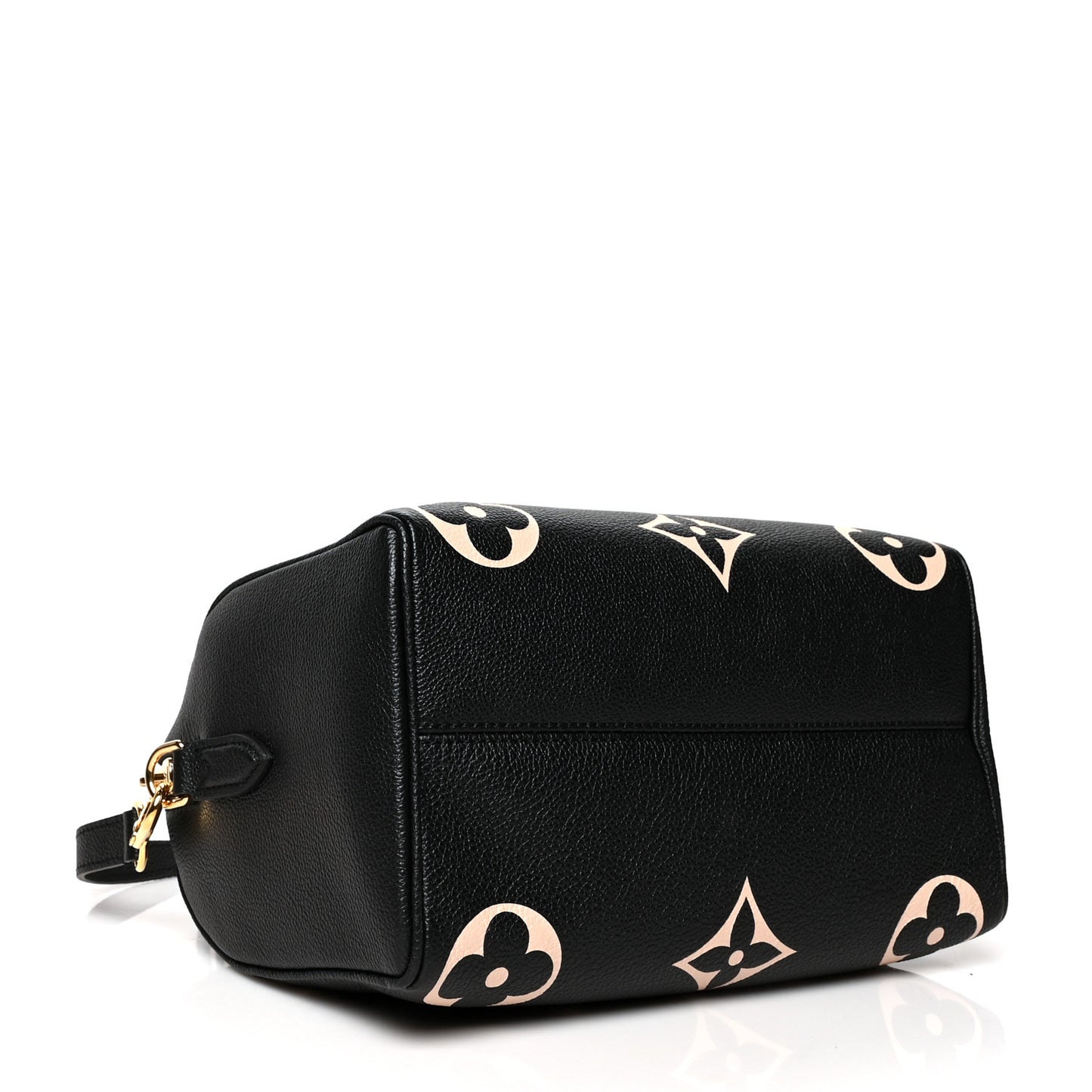 Empreinte Monogram Giant Speedy Bandouliere 25 Black Beige