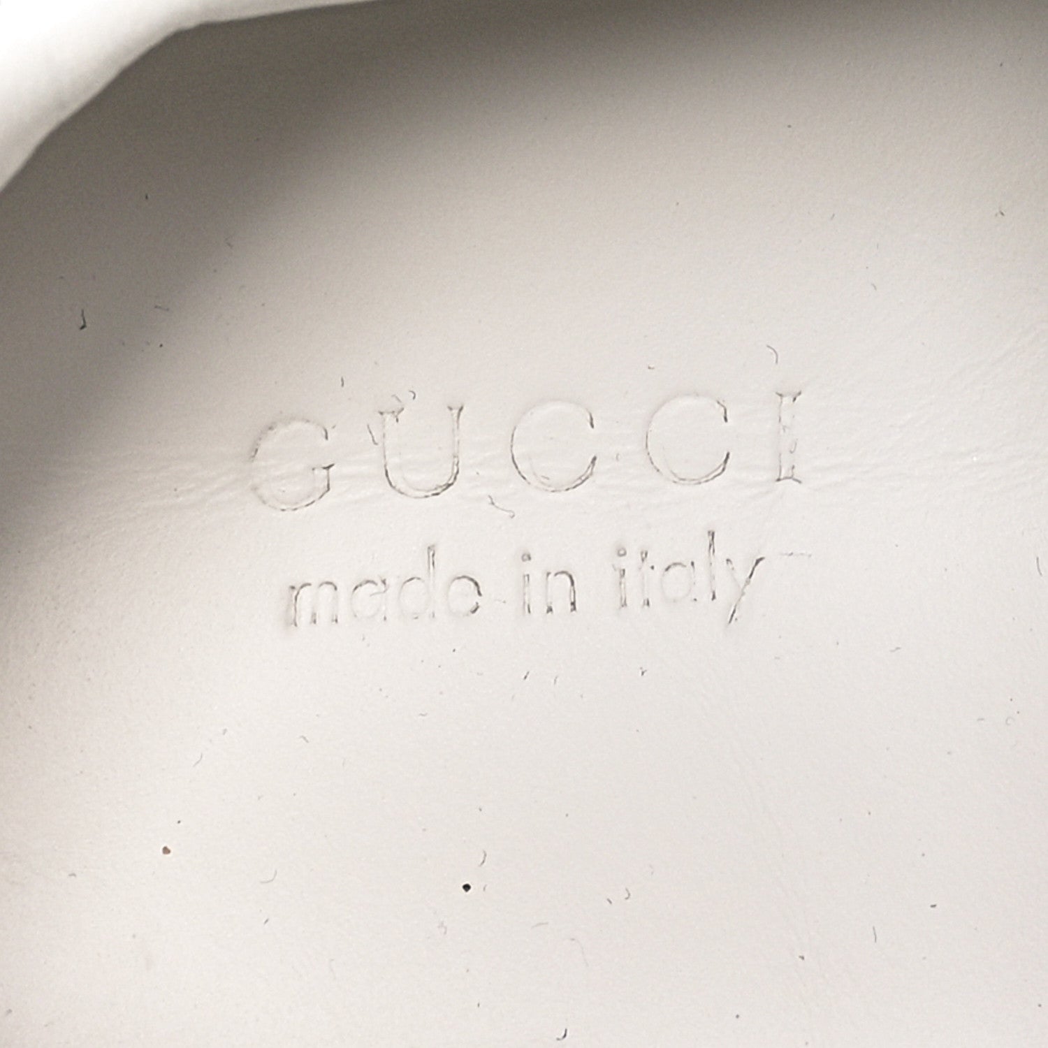 Gucci Calfskin Web Perforated Womens Platform 55mm Sneakers 38.5 White Bright Splash 8 of 10