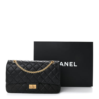 Chanel Aged Calfskin Quilted 2.55 Reissue 227 Flap Black 11 of 11