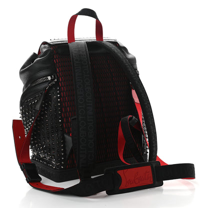 Christian Louboutin Calfskin Spiked Explorafunk Backpack Black 3 of 11