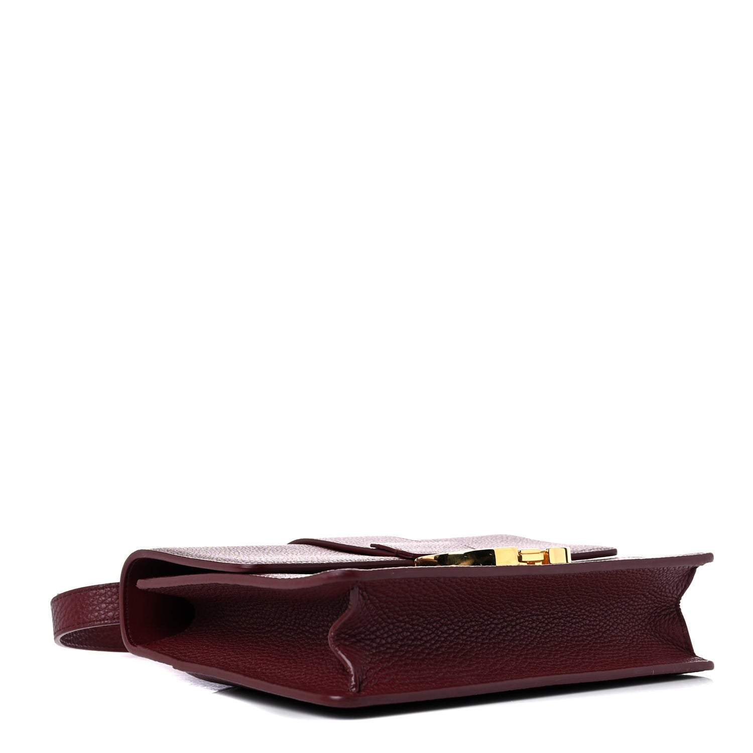 Christian Dior Grained Calfskin 30 Montaigne Flap Bag Red Brick 4 of 20
