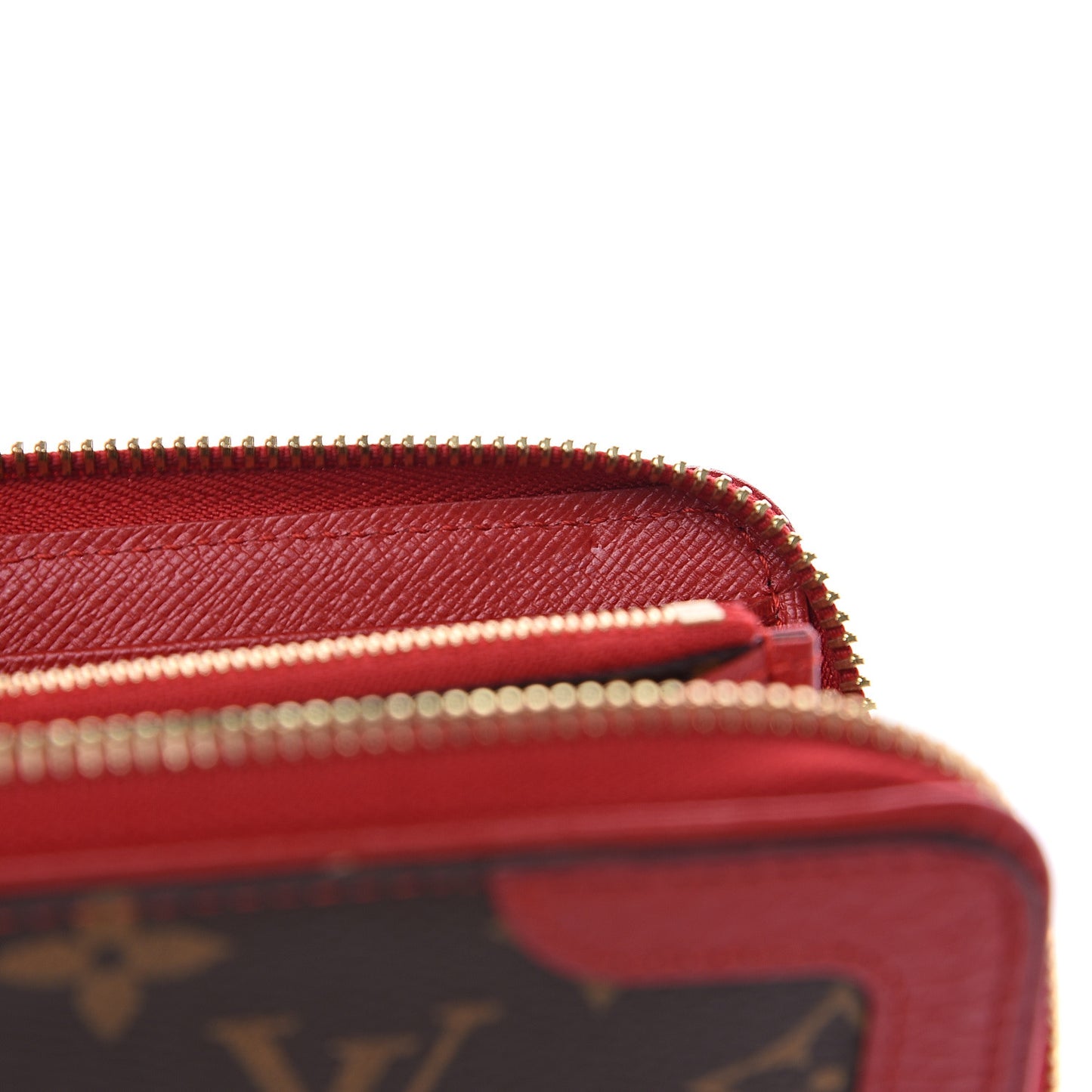 Monogram Retiro Zippy Wallet Cherry