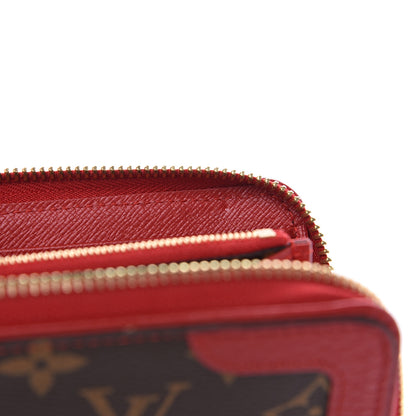 Louis Vuitton Monogram Retiro Zippy Wallet Cherry 6 of 8