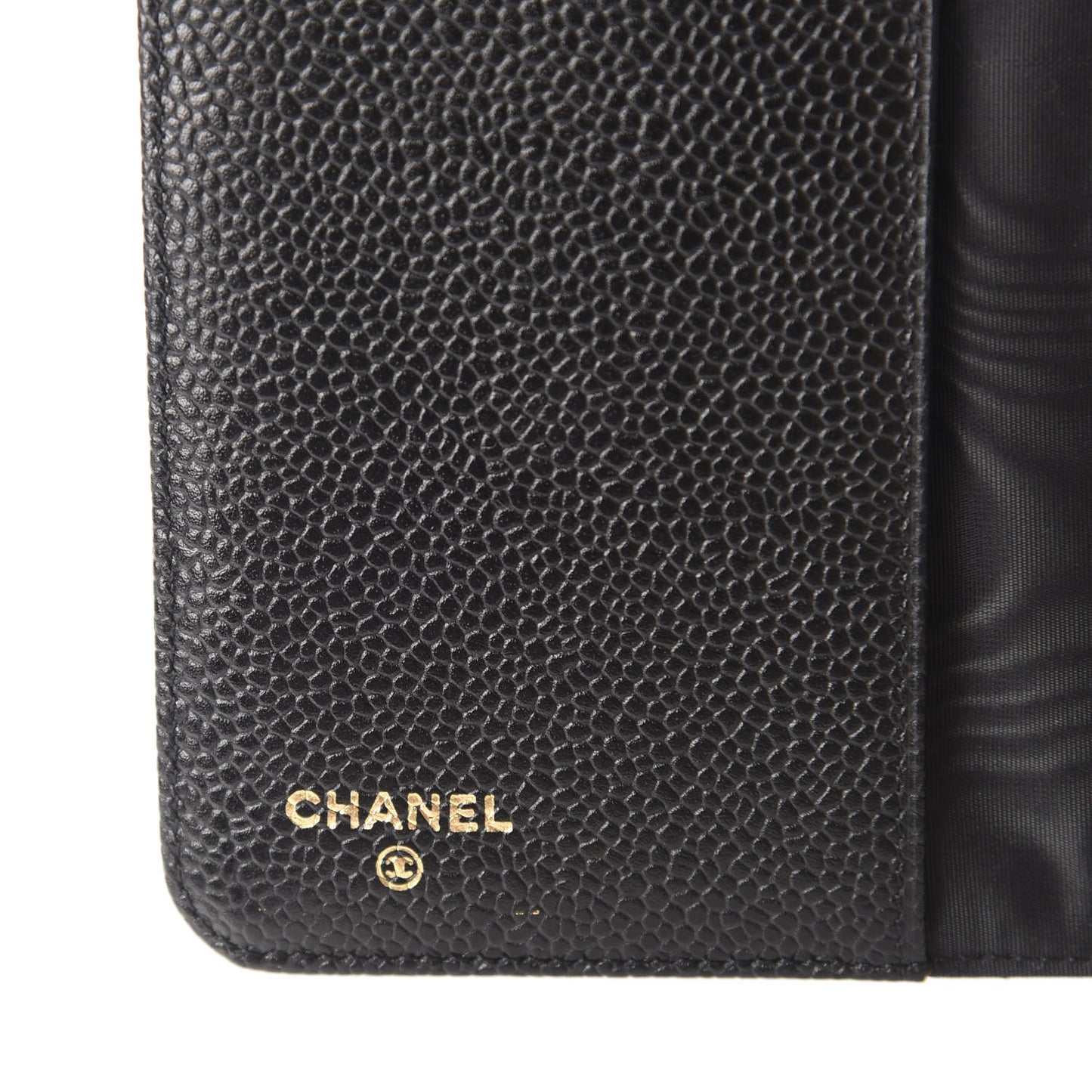 Caviar CC Medium Ring Agenda Planner Black