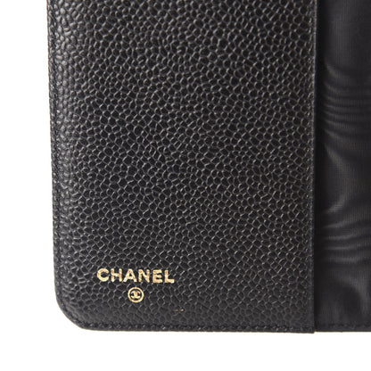 Chanel Caviar CC Medium Ring Agenda Planner Black 6 of 9