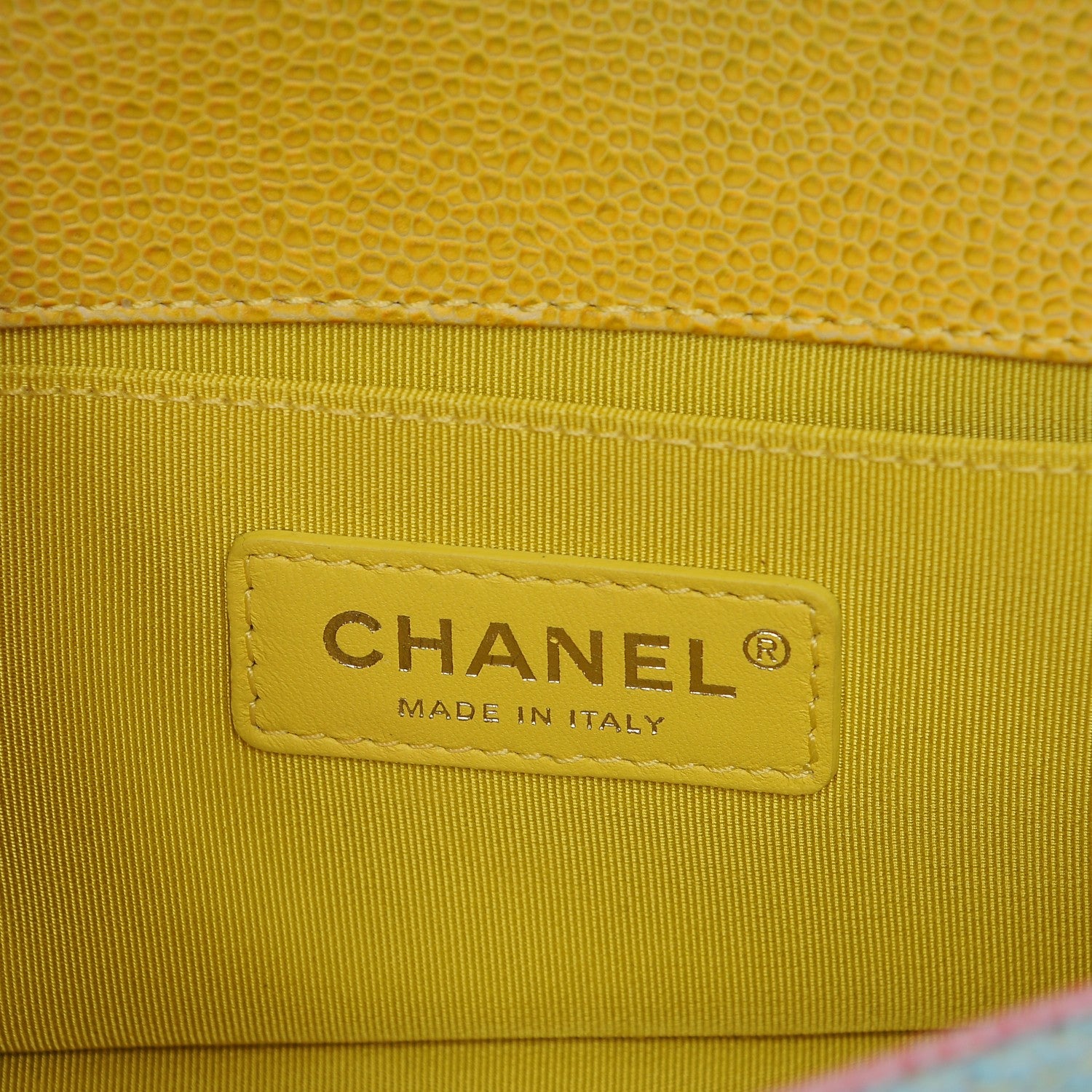 Chanel Caviar Quilted Small Cuba Rainbow Boy Flap Multicolor 6 of 7