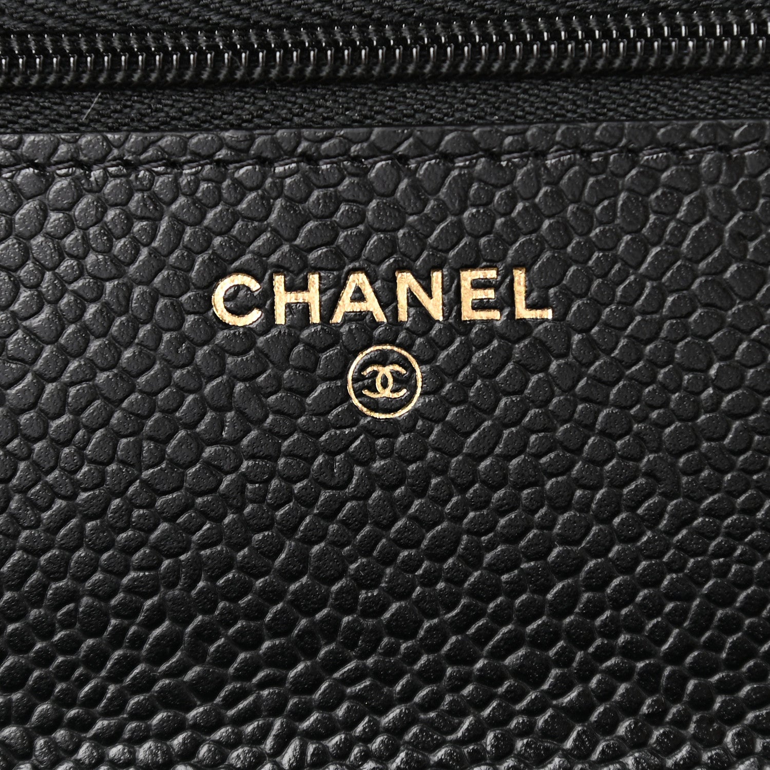 Chanel Caviar Quilted Wallet On Chain WOC Black 6 of 10