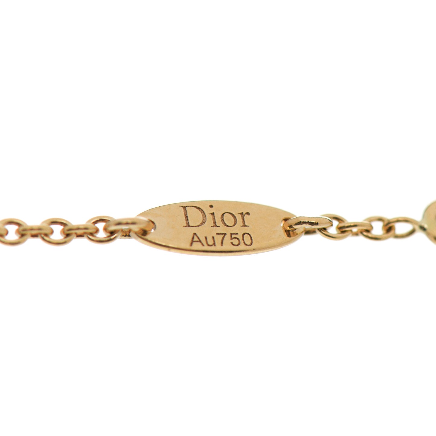18K Yellow Gold Diamond XS Rose Des Vents Bracelet