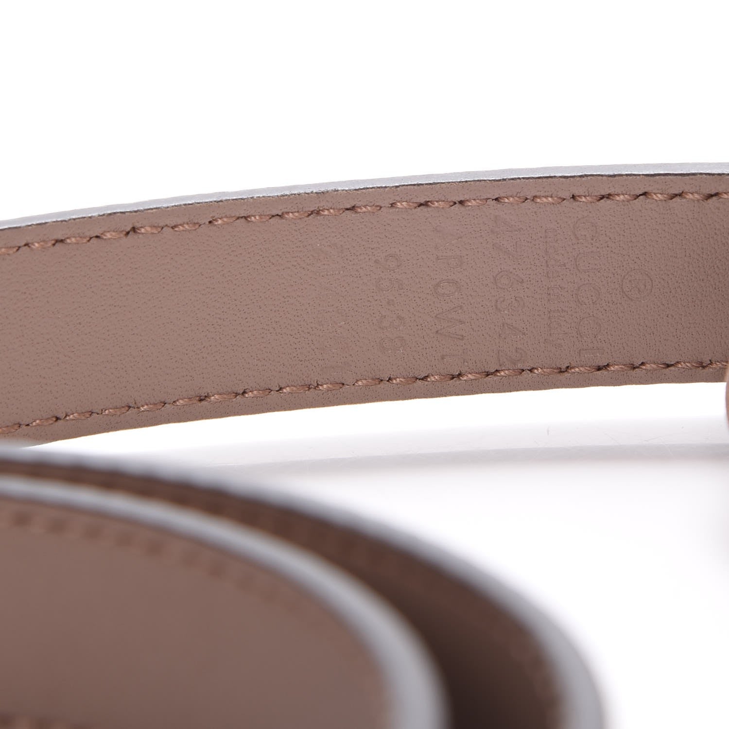 Gucci Calfskin Pearl Double G 20mm Belt 95 38 Porcelain Rose 5 of 8