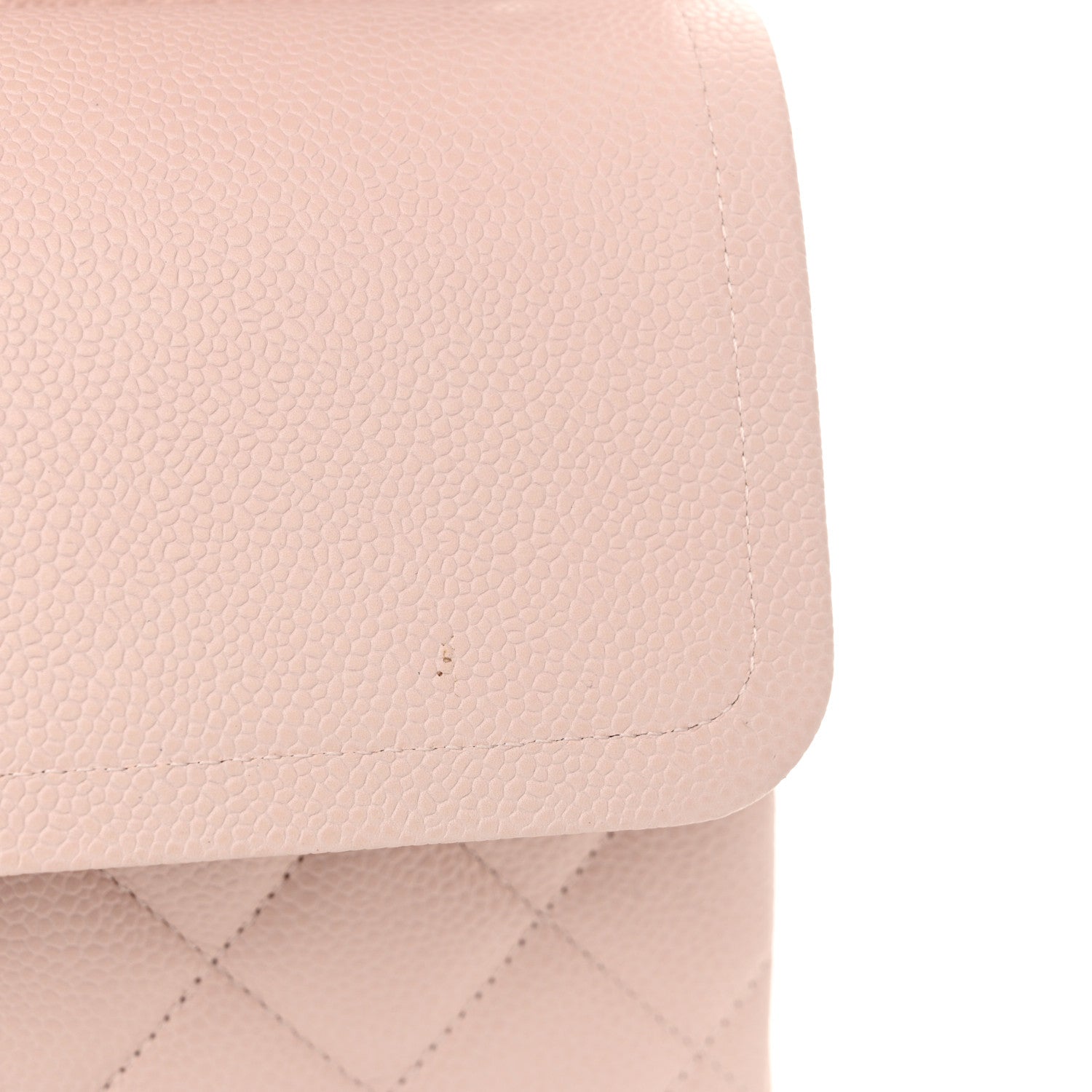 Chanel Caviar Quilted Jumbo Double Flap Light Pink 11 of 12