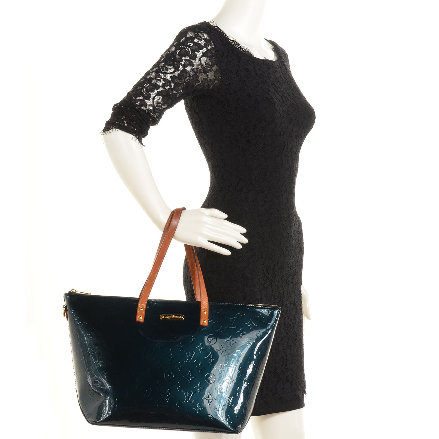 Louis Vuitton Vernis Bellevue GM Blue Nuit 2 of 8