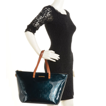 Louis Vuitton Vernis Bellevue GM Blue Nuit 2 of 8